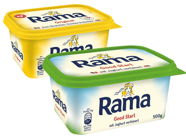 Rama Pflanzenmagarine