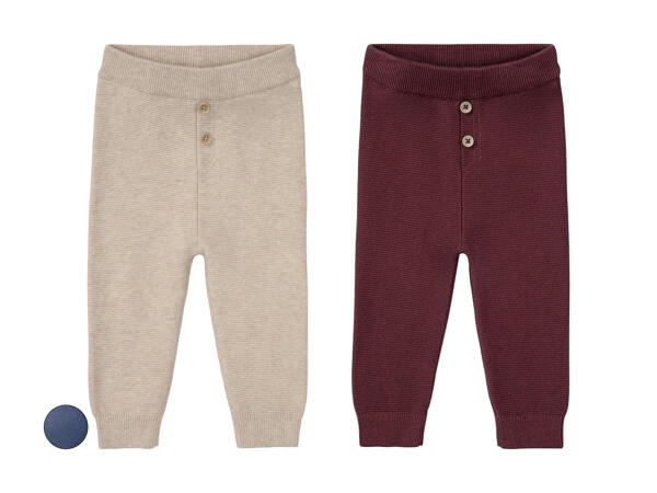 Pantalon en maille pour bébé