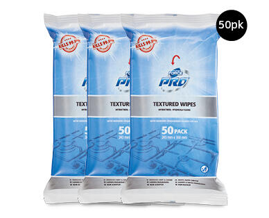 Textured Wipes 50pk (3pk bundle)