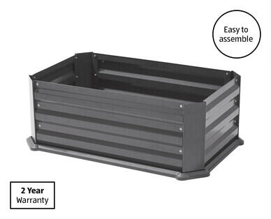 Charcoal Vegetable Garden Bed with Base