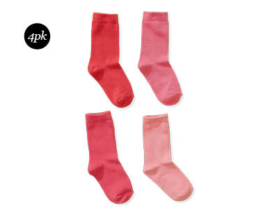 Kids Basic Socks 4pk
