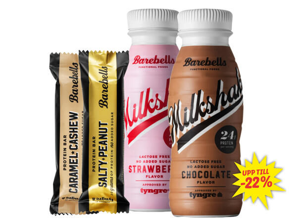 Barebells Bar/ Milkshake
