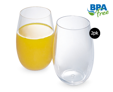 Shatterproof Tritan Drinkware 2 pack