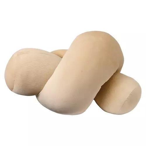 9" x 82" Giant Knot Pillow, Oatmeal