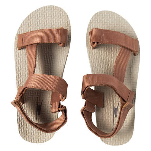 Ladies Casual Sandals - Tan, 7