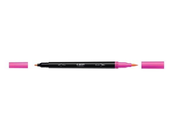 BIC Dual Tip Felt Pens - 6 pack