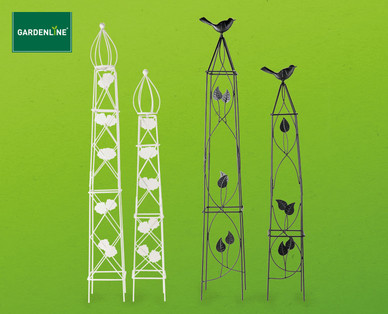 GARDENLINE Rankobelisken-Set, 2-teilig