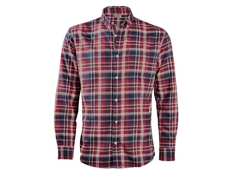 LIVERGY Men's Flannel Shirt