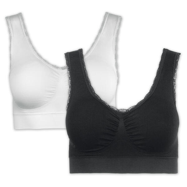Seamless-BH mit Spitze 2er-Pack