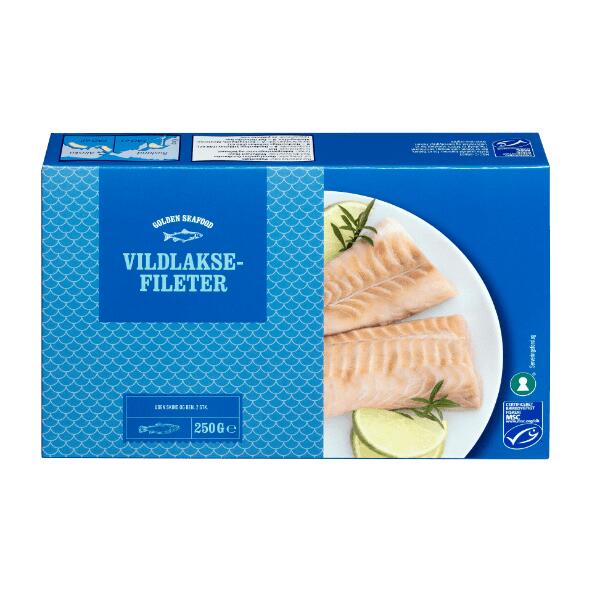 GOLDEN SEAFOOD 	 				Vildlaksefileter