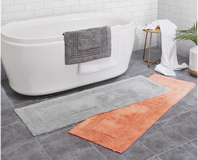 Luxury Cotton Tufted Bath Runner