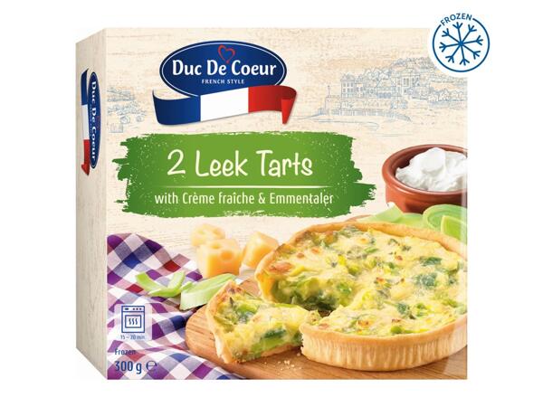 Duc de Coeur 2 Leek Tarts