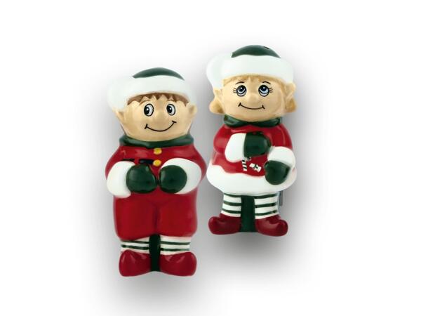 Elf Salt and Pepper Shakers