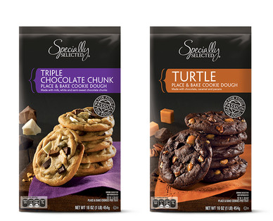 Specially Selected Triple Chocolate Chunk or Turtle Cookie Dough