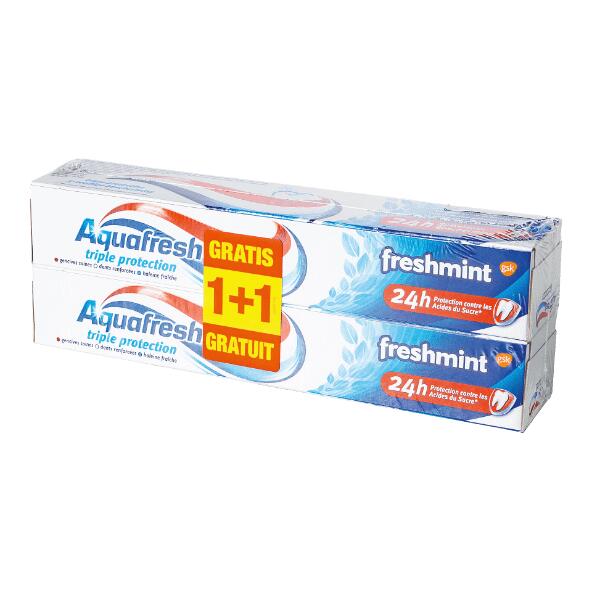 AQUAFRESH(R) 				Tandpasta, 2 st.