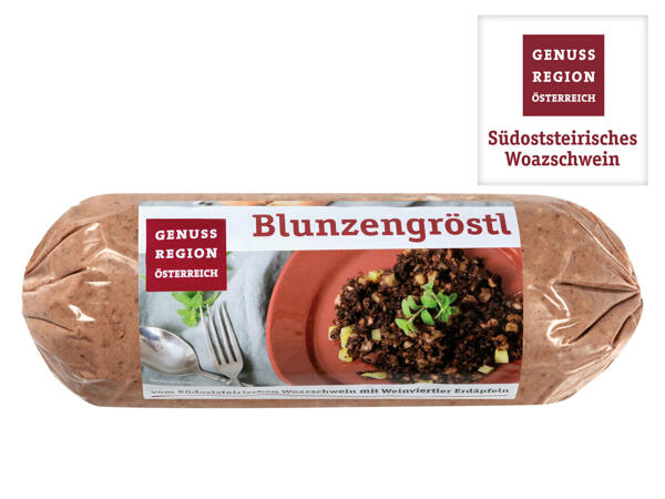 GENUSS REGION ÖSTERREICH Blunzengröstl