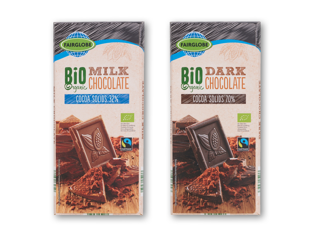 FAIRGLOBE Økologisk chokolade