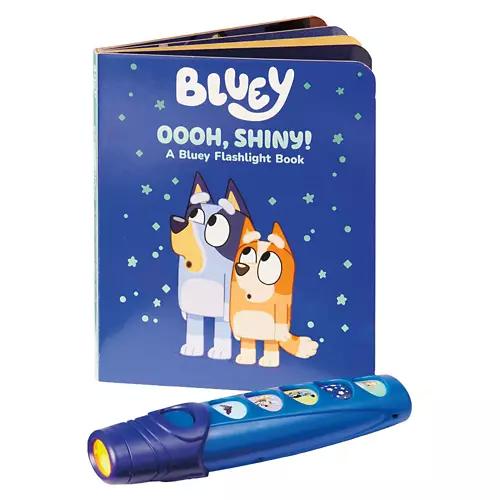 Children's Book Set with Flashlight - Bluey