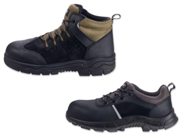 Herren Leder-Sicherheitsschuhe, S3