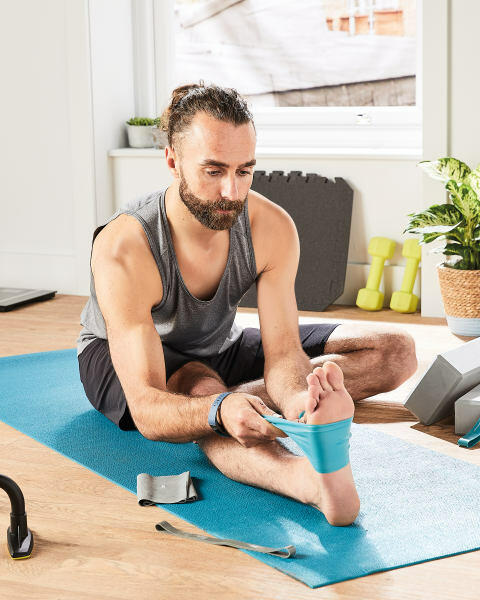 Crane Blue Yoga Mat