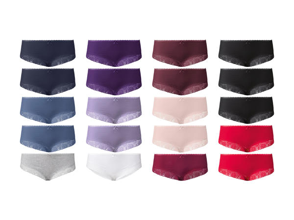ESMARA LINGERIE(R) Hipsters 5-pak