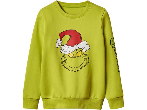 Girls' Sweatshirt "Grinch"