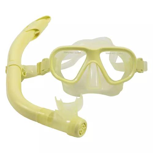 Snorkel & Diving Set - Yellow, S