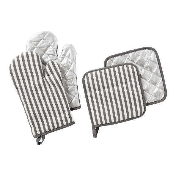CROFTON(R) Maniques et gants de cuisine, 4 pcs