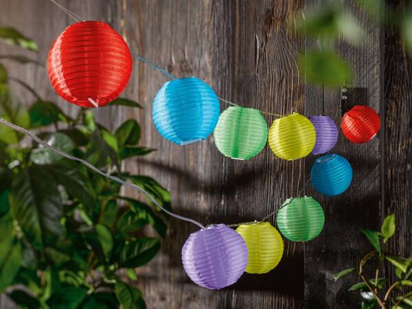 Solar-Sommerlichterkette