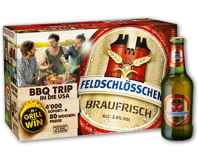 Feldschlösschen "Braufrisch" FELDSCHLÖSSCHEN