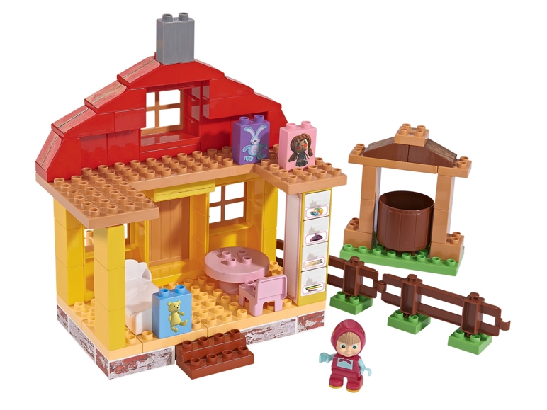 "Masha & The Bear" or "Peppa Pig" Building Set