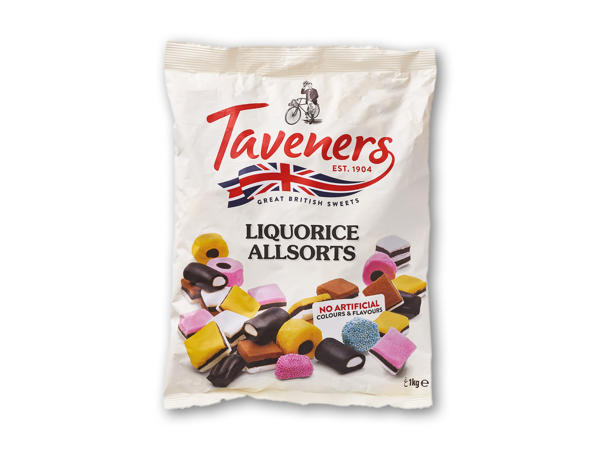 TAVENERS Engelsk lakridskonfekt