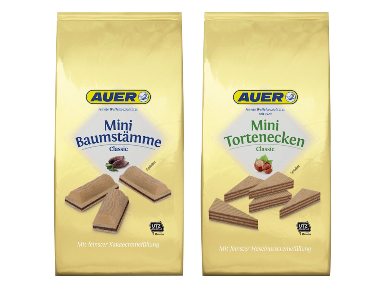 AUER Baumstämme/ Tortenecken Minis