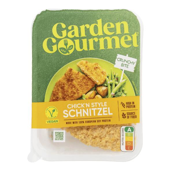 GARDEN GOURMET(R) 				Escalopes végétaliennes ou burgers végétaliens