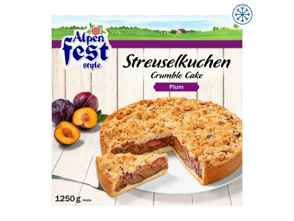 Alpenfest Crumble Tart