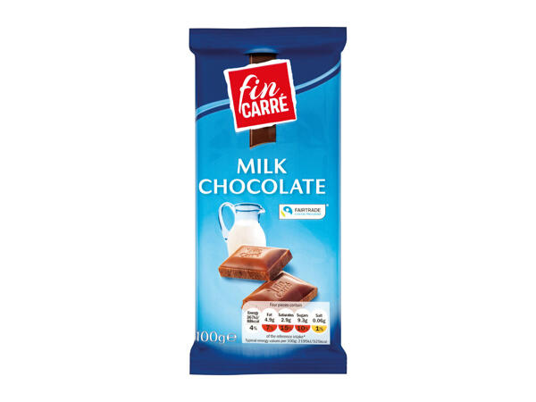 Fin Carré Milk Chocolate