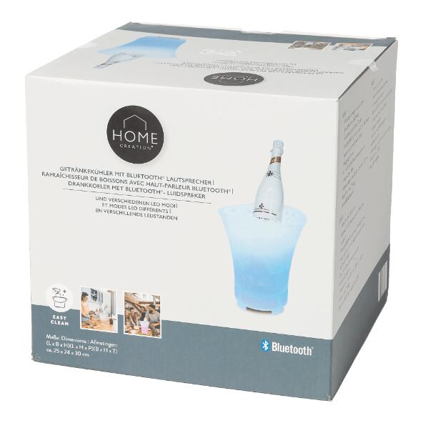 HOME CREATION(R) 				Drankkoeler met luidspreker