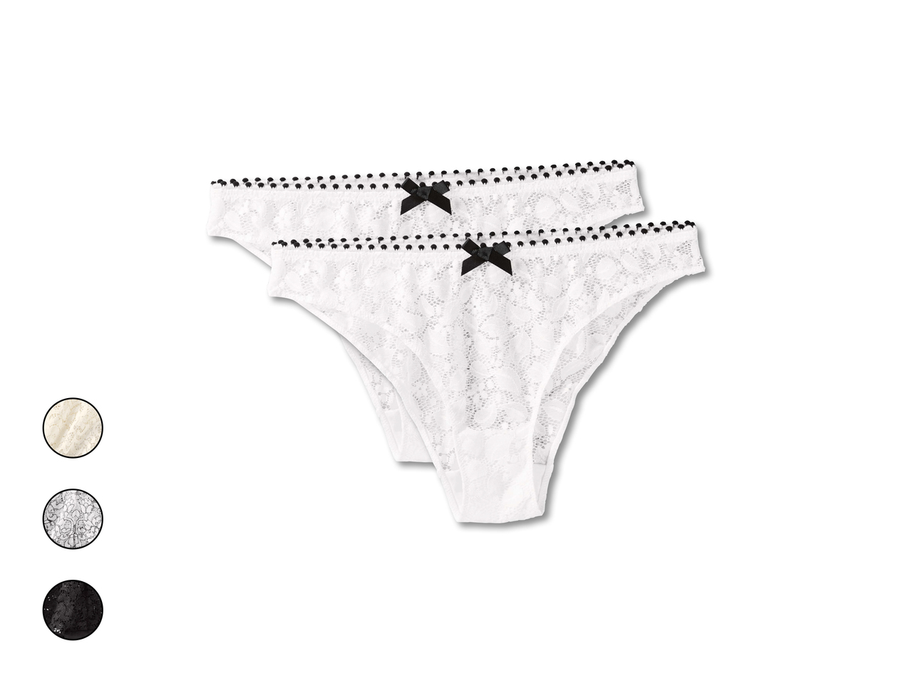 Culotte ou culotte taille basse, lot de 21