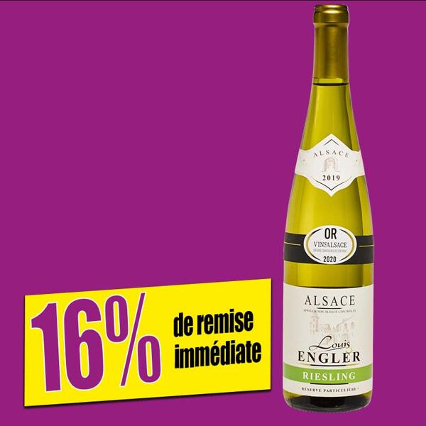 AOC Vin d'Alsace Riesling 2020**
