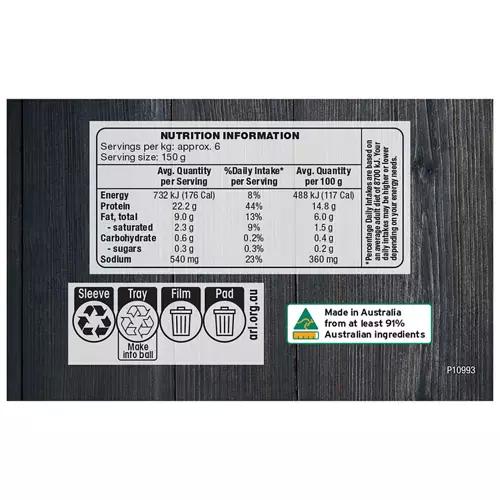Mediterranean Style Boneless RSPCA Approved Chicken Roast per kg