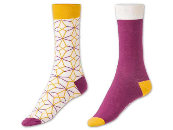 Fun Socks™ Damen/​Herren Socken, 2 Paar