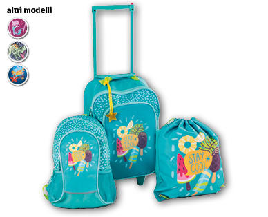 Set da viaggio per bambini, 3 pezzi