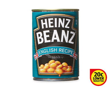 HEINZ BEANZ ENGLISH RECIPE 420G