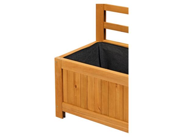 Dřevěný květináč na popínavé rostliny