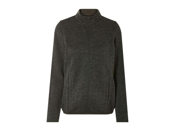 Esmara Ladies' Knitted Fleece Jacket - Green