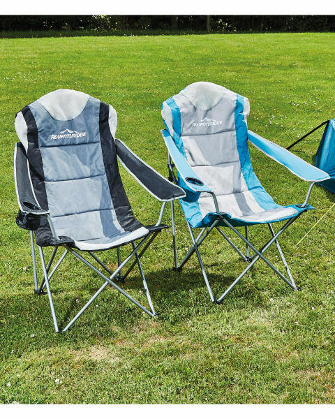 Black And Grey Camping Chair