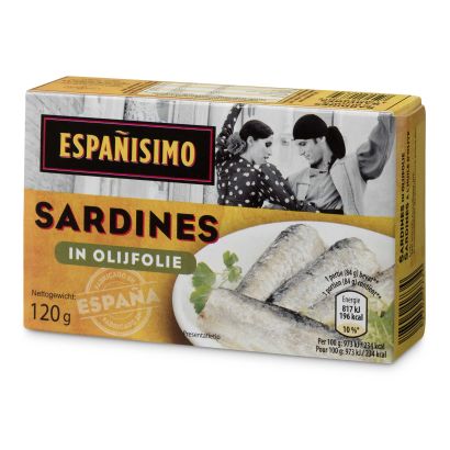 Sardines à l'huile d'olive