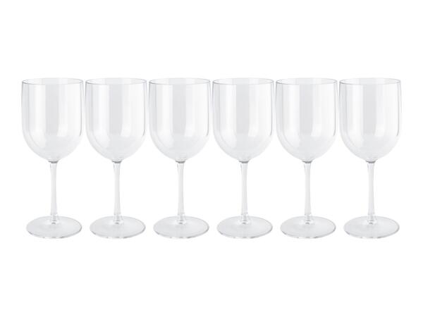Ernesto Plastic Glasses - 6 Pack