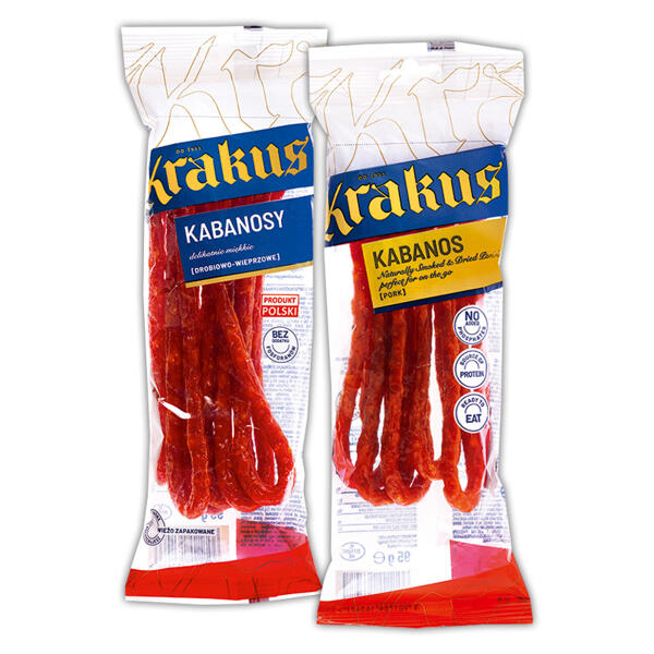 Dünne Kabanossi