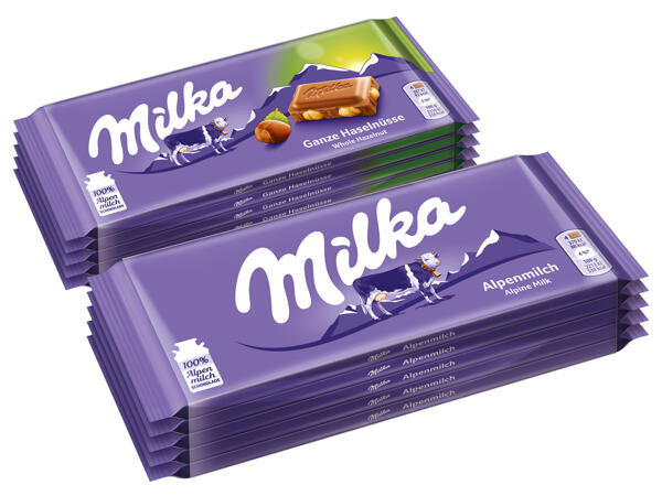 Milka Tafelschokolade